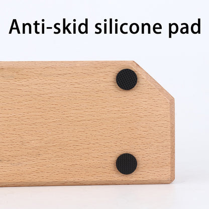 Coffee Machine Handle Bracket Italian Press Powder Pad Cloth Powder Base Solid Wood Coffee Powder Base Appliance