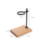 Hand Brewed Coffee Rack Outdoor Coffee Filter Cup Support Solid Wood Base Coffee Machine Appliance Set Aluminum Alloy Hand Brewed Rack