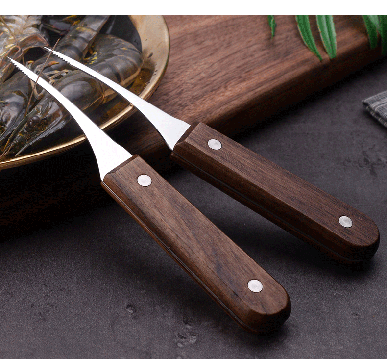 304 Stainless Steel Shrimp Peeler Practical Shrimp Peeling Pliers Shrimp Peeler Skin Shrimp Crawfish Kitchen Gadget