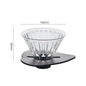 Hand Brewed Coffee Rack Outdoor Coffee Filter Cup Support Solid Wood Base Coffee Machine Appliance Set Aluminum Alloy Hand Brewed Rack